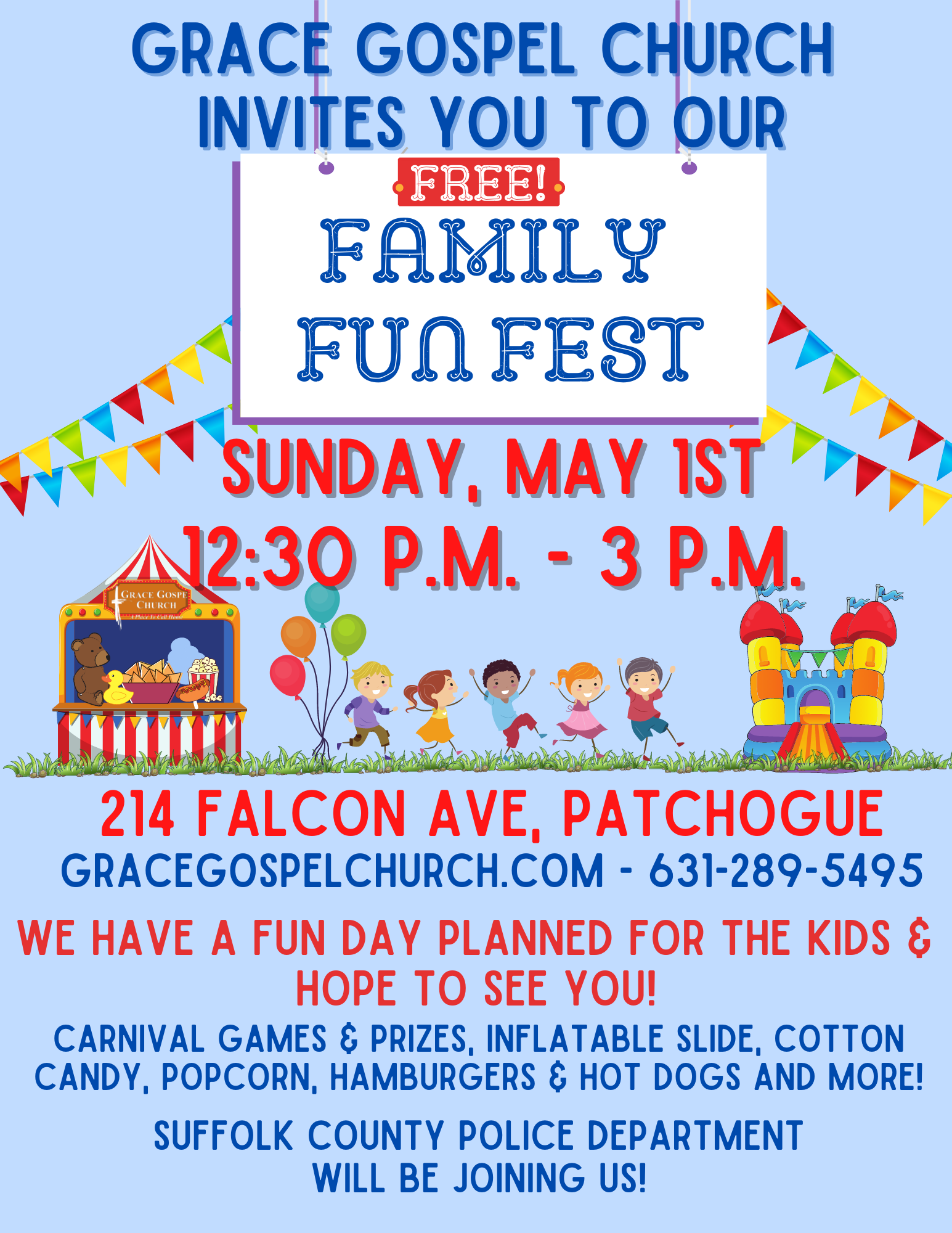 flyer for the fun fest
